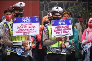 Kapolresta Banjar Sosialisasi 5 M di PT APL