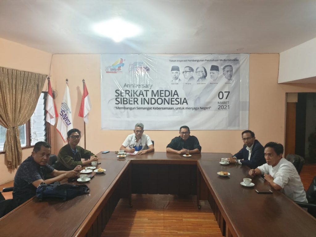 Ketum PRD Berdialog dengan SMSI Pusat