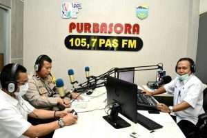 TALKSHOW SOSIALISASI OPERASI KETUPAT LODAYA 2021 BERSAMA POLRES TASIKMALAYA DI RADIO LPPL PURBASORA