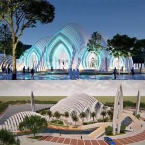 Masjid Agung Purwokerto Hasil Rancangan Ridwan Kamil Mulai Dibangun
