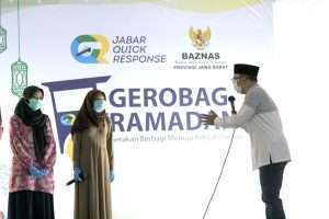 Gerobag Ramadan JQR – Baznas, RK:  Berbagi Kebahagiaan dengan Sesama