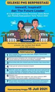Apresiasi untuk PNS Berprestasi, Inovatif, dan Inspiratif