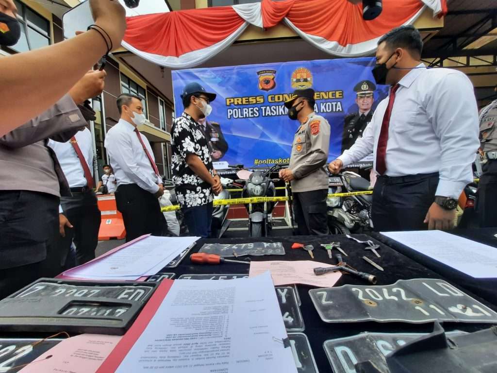 Korban Curanmor Senang Motornya Kembali