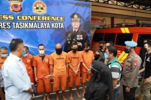 Dalam Sebulan, Polresta Tasik Bongkar 10 Kasus Narkoba