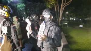 Tim Maung Galunggung Amankan Kios Penjual Tuak & Remaja yang lagi Teler