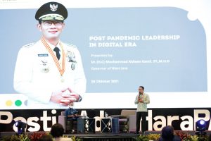 Gubernur Ridwan Kamil bagi Tips Gaet Genzi via Medsos