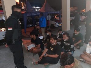 Bubarkan Balapan Liar, Tim Maung Galunggung Amankan Belasan Remaja
