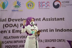 Atalia Kamil Luncurkan Aplikasi Sekoper Cinta