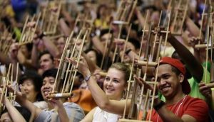 Masyarakat Global Rayakan 11 Tahun Angklung Diakui Dunia