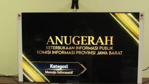 Kota Banjar Sabet Penghargaan Anugerah Keterbukaan Informasi Publik Tahun 2021