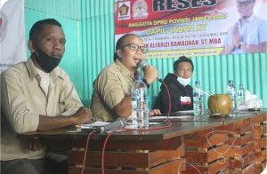Viman Serap Apsirasi Warga soal Kondisi Infrastruktur Situ Gede
