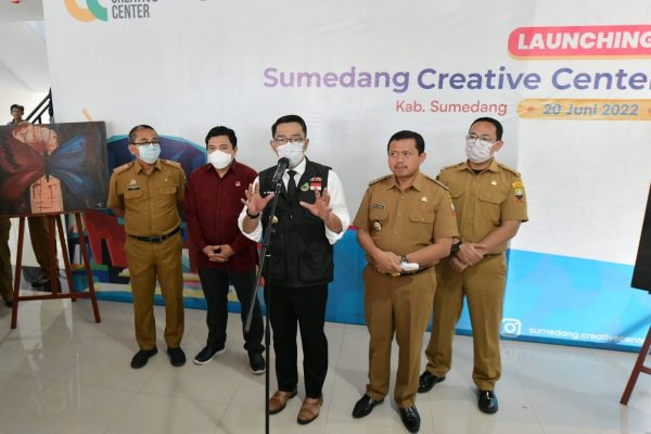 Gubernur Jabar Resmikan Sumedang Creative Center