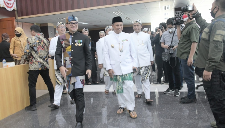 Ultah Kota Bogor ke-540, Wagub Ajak Pemkot Selaraskan Visi Juara Lahir Batin