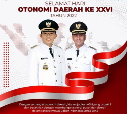 Pemkab Tasik Ucapkan Selamat Hari Otonomi Daerah