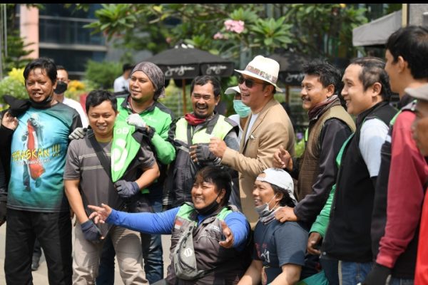 Ridwan Kamil Kepincut Kreatifitas Anak Muda SCBD
