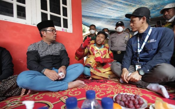 Ridwan Kamil Jumpai Ironman Asal Cirebon