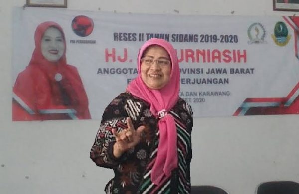 Iis Turniasih Sampaikan Capaian Program Rutilahu di Desa Sakambang