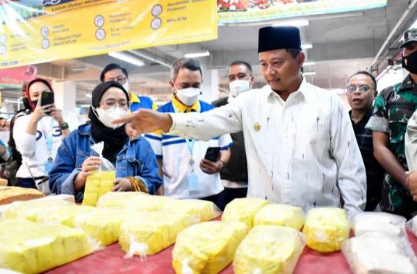 Pasar Pelita Sukabumi Mulai Ramai