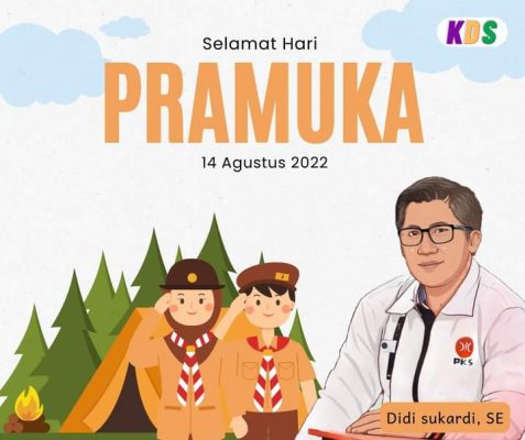 Hari Pramuka 2022, Didi: Jangan Pernah Letih Mencintai Indonesia