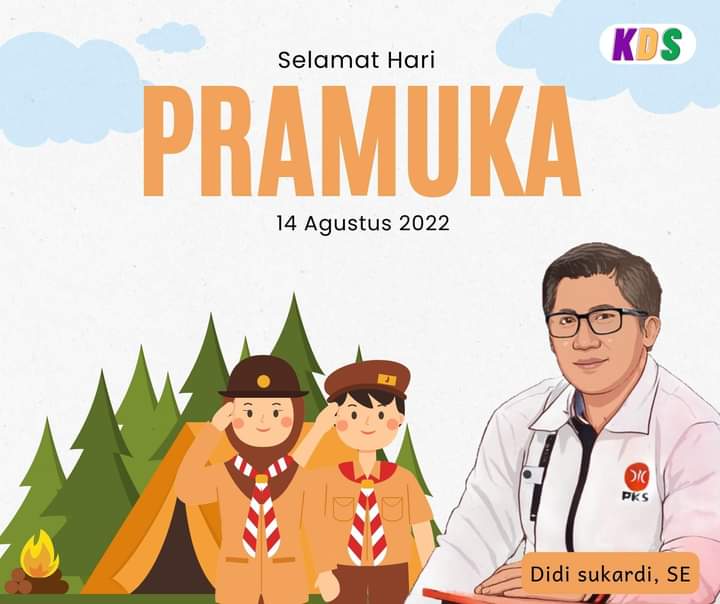 Hari Pramuka 2022, Didi: Jangan Pernah Letih Mencintai Indonesia