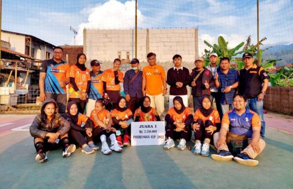 Tim Voli Triple S Ciamis Catat Hatrick Gemilang
