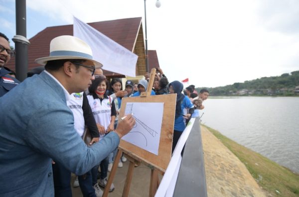 Ridwan Kamil Berpesan: Ramaikan Situ Ciburuy dengan Kegiatan Positif
