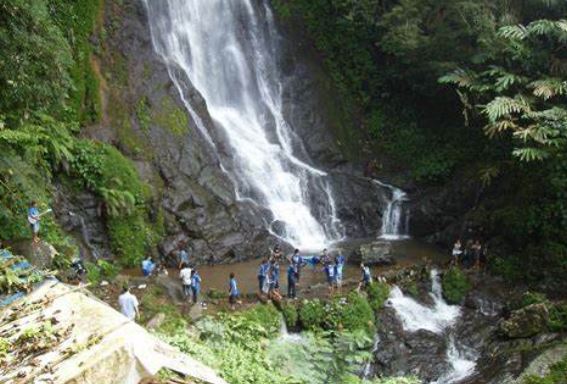 Curug Tujuh Panjalu Ciamis Jawa Barat yang Cukup Terkenal