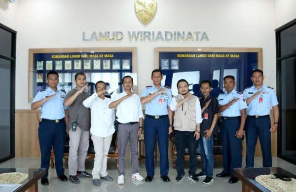 SMSI Tasikmalaya Bersua ke Danlanud Wiriadinata