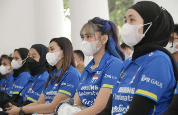 Ridwan Kamil Optimis Tim Voli Bandung bjb tanda mata Harumkan Indonesia