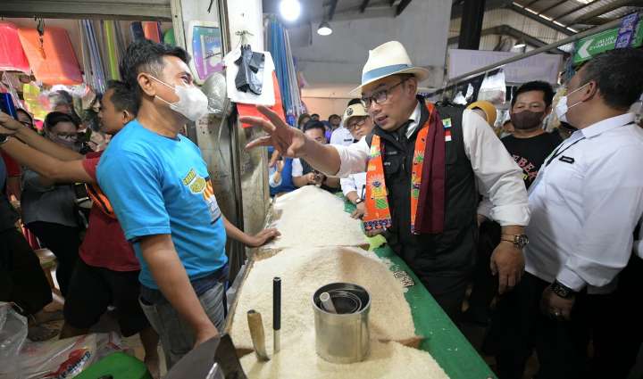 Ridwan Kamil Apresiasi Digitalisasi Pasar Tradisional Sukatani Depok