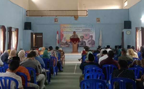 Iptu Dian Setiana Siap Bersinergi dengan Masyarakat Cigalontang