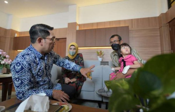 Balita Pengidap Apert Syndrom asal Rancaekek Dapat Bantuan Gubernur