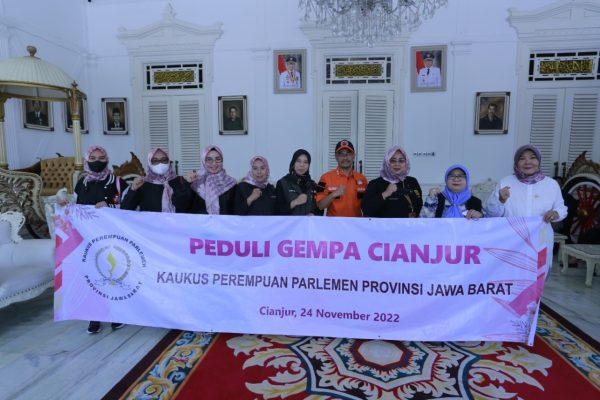 KPP Provinsi Jawa Barat Tinjau dan Salurkan Bantuan Kepada Korban Bencana Gempa Bumi Cianjur