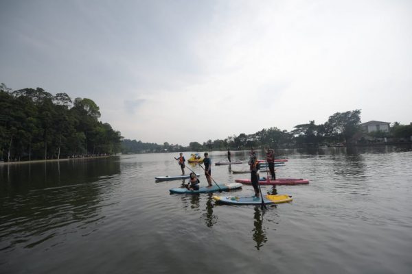 Warga Bogor Antusias Sambut Wajah Baru Situ Gede
