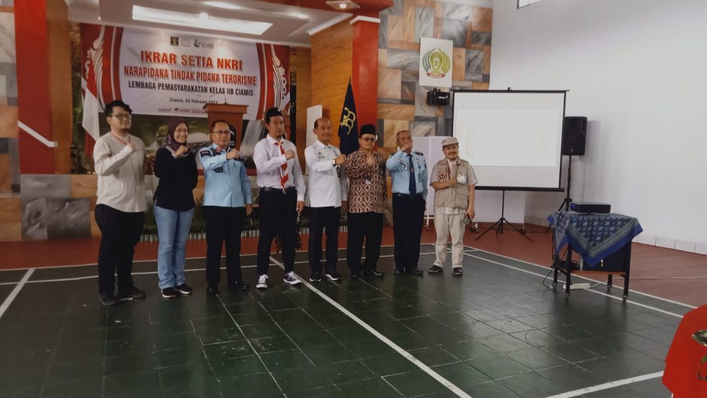 Napi Teroris Ucapkan Ikrar Setia NKRI
