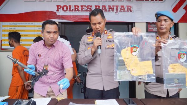 Satreskrim Polresta Banjar Bekuk Kawanan Curanmor Priangan Timur 