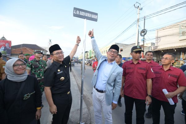 Alasan Gubernur Jabar Resmikan Nama Jalan KH. R. Ma’mun Nawawi di Bekasi 