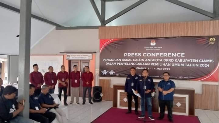 KPUD Ciamis Kembalikan Berkas Bacaleg Partai Nasdem