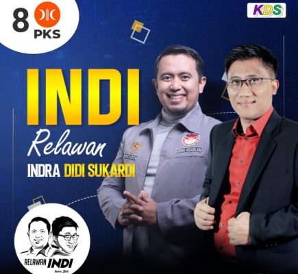Bacaleg PKS Deklarasikan INDI (Indra-Didi)