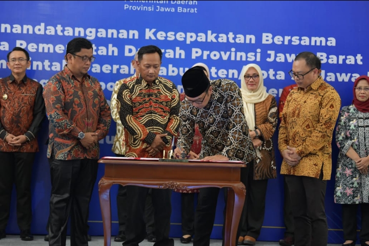 Naskah Kesepakatan Bersama Komponen Pendanaan Pilkada Serentak Ditandatangani