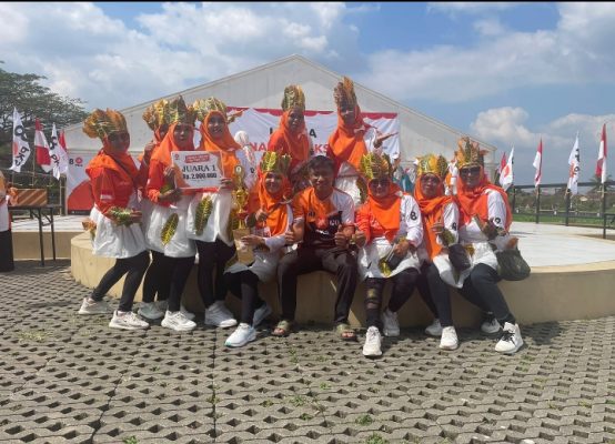 Pesona Group Pamarican Sabet Juara Satu pada Lomba Senam Go PKS Go
