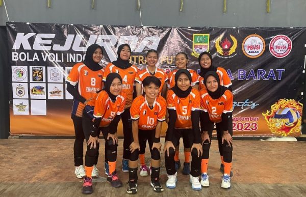 Tim Voli Triple S Puteri Lolos ke Babak Semifinal Kejurda