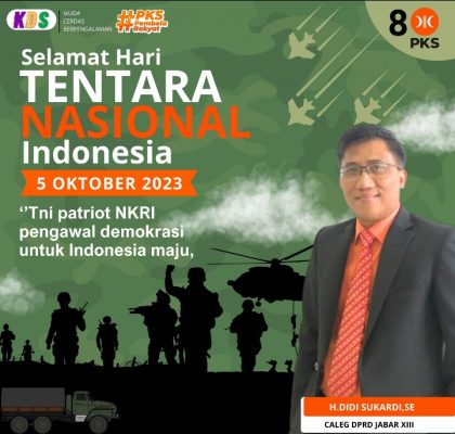 Didi Sukardi Harap TNI Semakin Kokoh