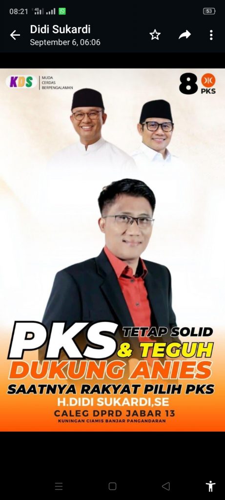 Didi: Anies Punya Karakter Politik yang Menyejukkan
