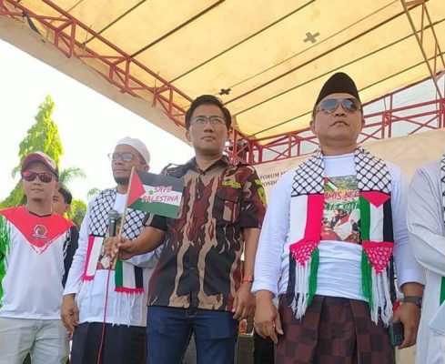 AMS Distrik Ciamis Gelorakan Spirit Bela Palestina