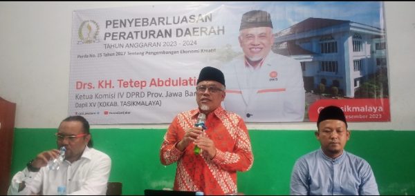 Tetep Abdul Latip Sosialisasikan Perda Desa Wisata