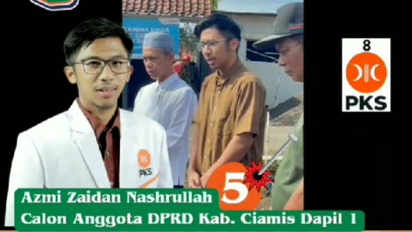 Azmi Zaidan Nashrullah Lakukan Peletakan Batu Pertama Pembangunan Balai Dusun Majalaya