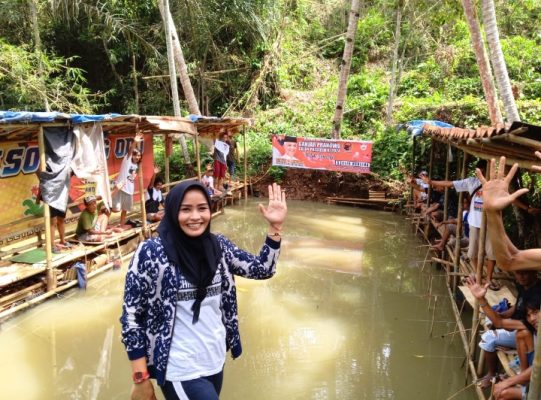 Pererat Silaturahmi, Caleg PDI-P Elin Herlina Gelar Lomba Mancing Mania