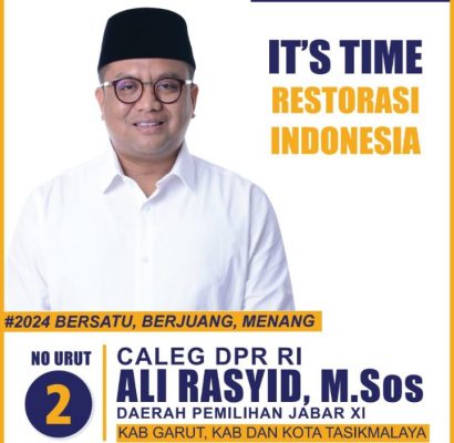 Ali Rasyid, Caleg Nasdem yang Bikin Politik Jadi ‘Kece’