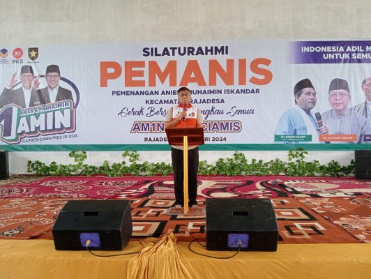 Pengukuhan Tim Pemanis Rajadesa Menambah Power Kemenangan AMIN